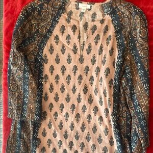 Boho Chic Printed Top